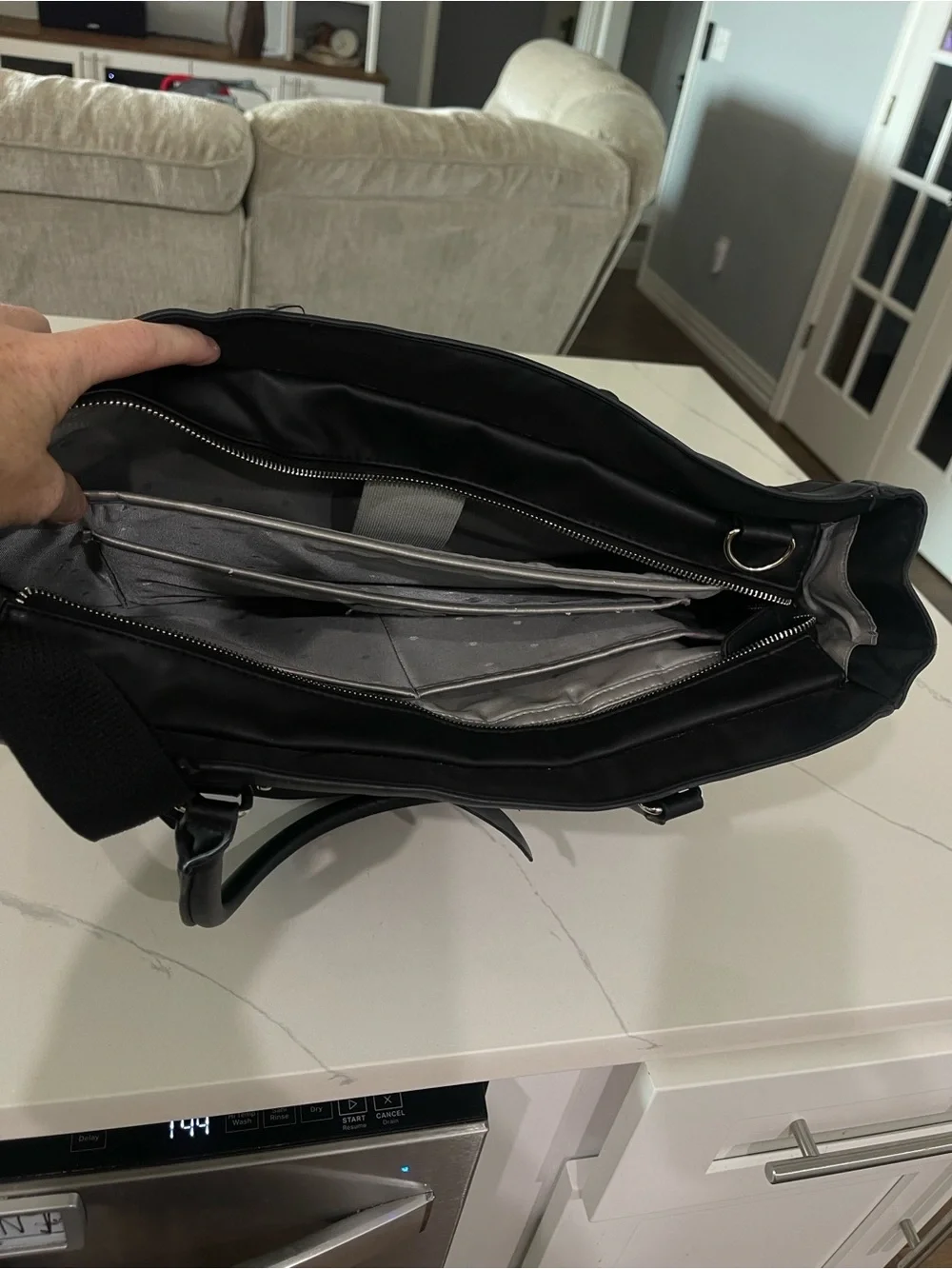 Swiss Laptop Tote Bag - Sleek Professional Carry